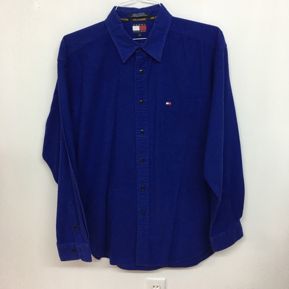 Tommy Hilfiger Other - Mens Tommy Hilfiger Blue Shirt Size L